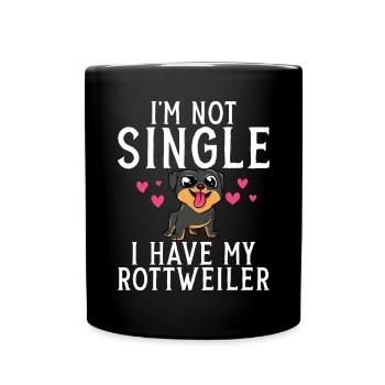 Rottweiler Gifts - Full Colour Mug - black - Front