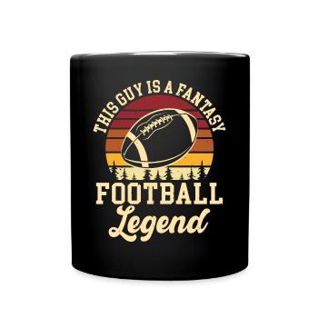 Fantasy Football - Full Colour Mug - black - Front
