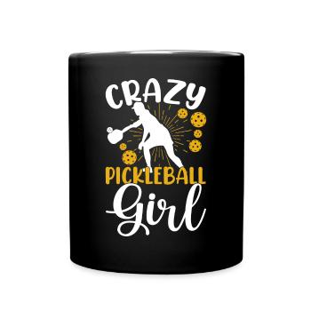 Pickleball - Mug uni - noir - Devant