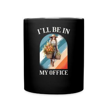 Gardener Garden Plant Flower Gardener Gardener - Full Colour Mug - black - Front