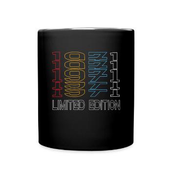 Edition Limitée 1971 Anniversaire 1971 Vintage Rétro - Mug uni - noir - Devant
