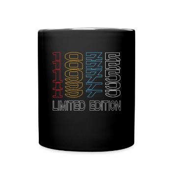 Edition Limitée 1975 Anniversaire 1975 Vintage Rétro - Mug uni - noir - Devant