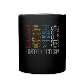 Edition Limitée 1976 Anniversaire 1976 Vintage Rétro - Mug uni - noir - Devant