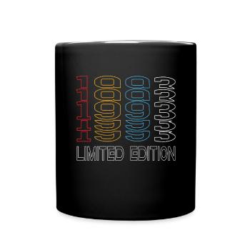 Limited Edition 1993 Birthday 1993 Vintage Retro - Full Colour Mug - black - Front