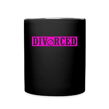 Happy Divorce Party divorcé - Mug uni - noir - Devant