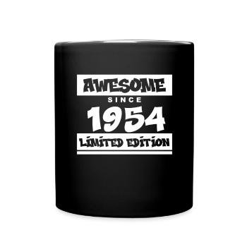 1954 - Né en 1954 - Fantastique depuis 1954 - Mug uni - noir - Devant