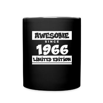 1966 - Born 1966 - Fantastic since 1966 - Full Colour Mug - black - Front