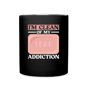 savon fabrication savon savonnière savonnerie savon chaudière - Mug uni - noir - Devant