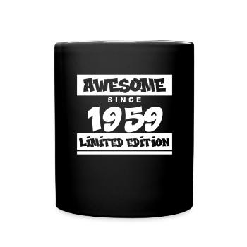 1959 - Born in 1959 - Fantastic since 1959 - Full Colour Mug - black - Front