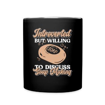 savon fabrication savon savonnière savonnerie savon chaudière - Mug uni - noir - Devant