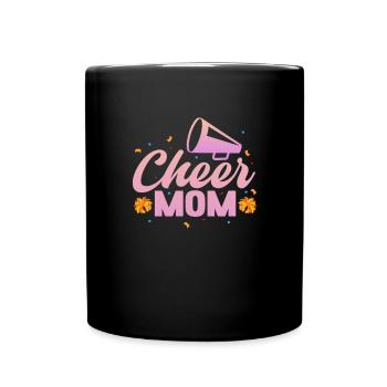 Cheerleader - Tasse einfarbig - Schwarz - Vorne