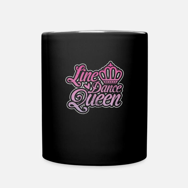 Danse en ligne - Mug uni - noir