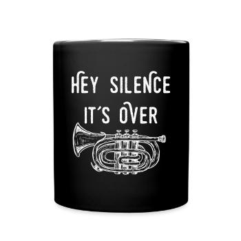 Mellophonist, Musical Instrument Orchestra, - Full Colour Mug - black - Front