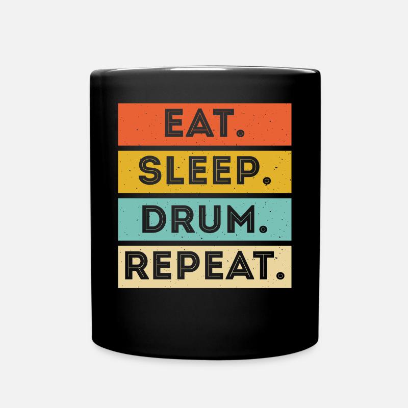 Batterie Batteur Batteur - Mug uni - noir