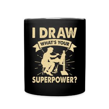 Artist - Full Colour Mug - black - Front