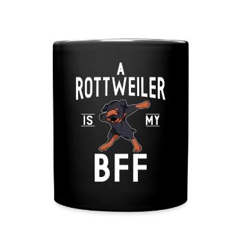 Rottweiler Gifts - Full Colour Mug - black - Front