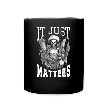 Jardinier Plante de jardin Dictons de l’agriculteur Vintage - Mug uni - noir - Devant