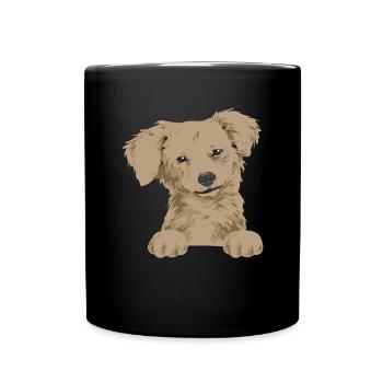 Chiweenie Chien - Mug uni - noir - Devant