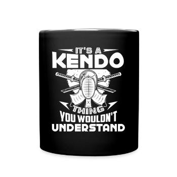 Kendo It's a Kendo Thing - Full Colour Mug - black - Front