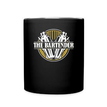 The Bartender Mixologist Barmann Bartender - Tasse einfarbig - Schwarz - Vorne