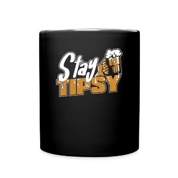 Stay Tipsy Mixologist Barman Barman Barmaid Barmaid - Mug uni - noir - Devant