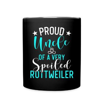 Rottweiler Gifts - Tasse einfarbig - Schwarz - Vorne