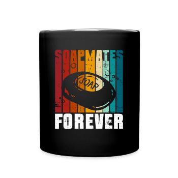 soap soap making soap maker soap boiler - Full Colour Mug - black - Front