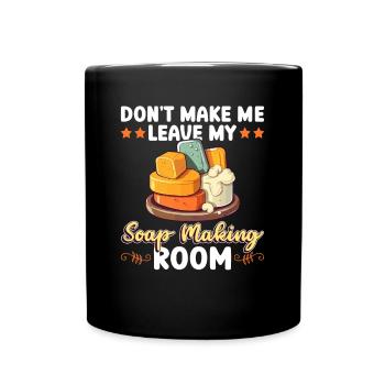 savon fabrication savon savonnière savonnerie savon chaudière - Mug uni - noir - Devant
