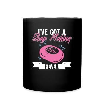 savon fabrication savon savonnière savonnerie savon chaudière - Mug uni - noir - Devant