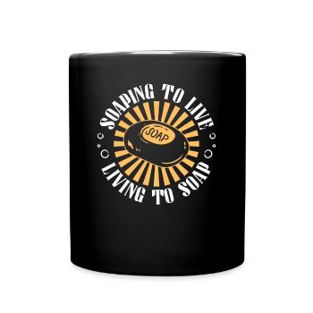 savon fabrication savon savonnière savonnerie savon chaudière - Mug uni - noir - Devant