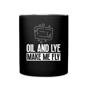 soap soap making soap maker soap boiler - Full Colour Mug - black - Front