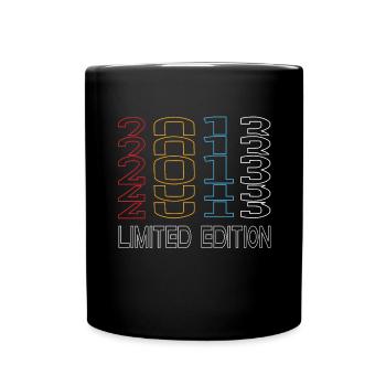 Limited Edition 2013 Birthday 2013 Vintage Retro - Full Colour Mug - black - Front