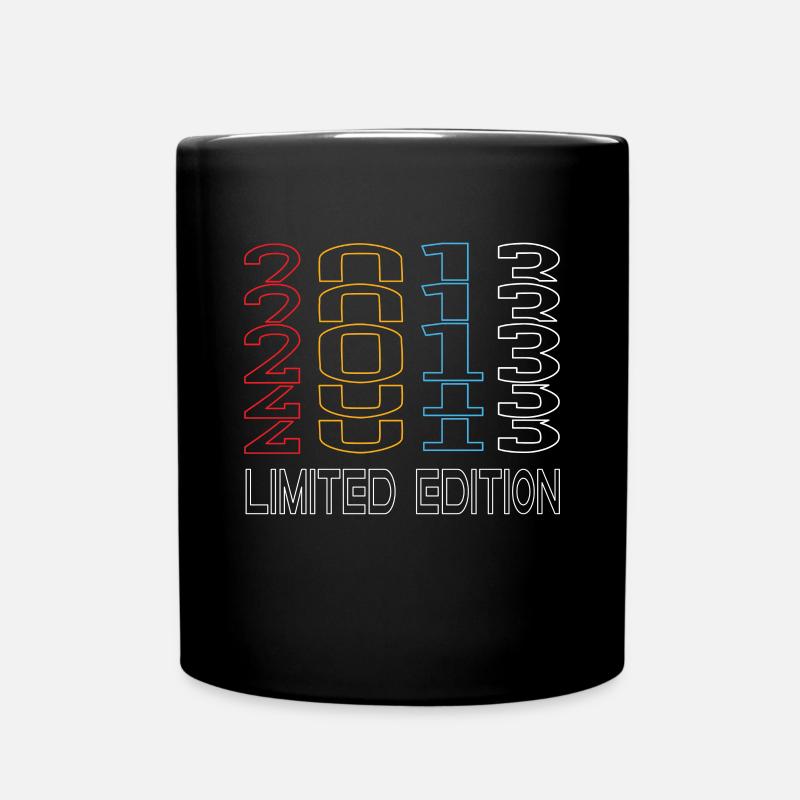 Limited Edition 2013 Geburtstag 2013 Vintage Retro - Tasse einfarbig - Schwarz