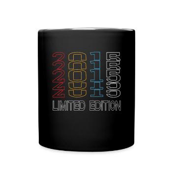 Edition Limitée 2015 Anniversaire 2015 Vintage Rétro - Mug uni - noir - Devant