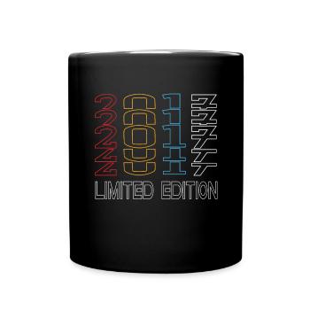 Edition Limitée 2017 Anniversaire 2017 Vintage Rétro - Mug uni - noir - Devant
