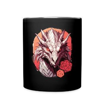 Role Playing Game Video Game Player Gamer Gaming - Full Colour Mug - black - Front