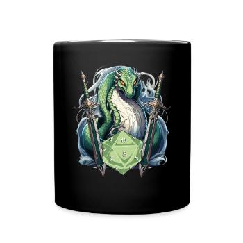 Role Playing Game Video Game Player Gamer Gaming - Full Colour Mug - black - Front
