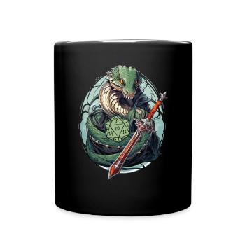 Role Playing Game Video Game Player Gamer Gaming - Full Colour Mug - black - Front