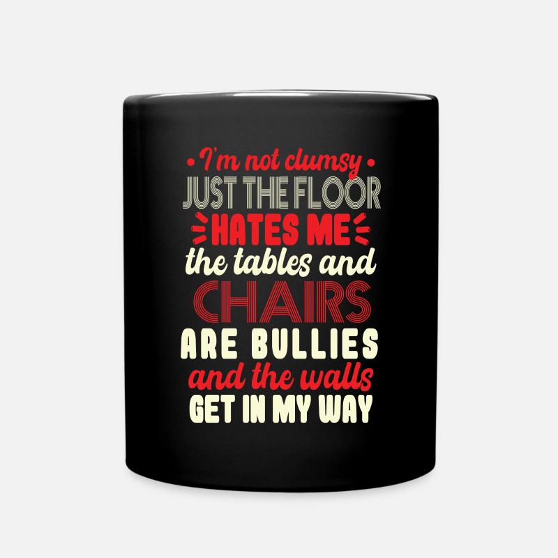 Drôle de citation maladroite - Mug uni - noir