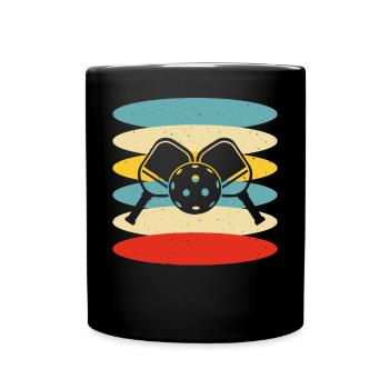Pickleball - Mug uni - noir - Devant