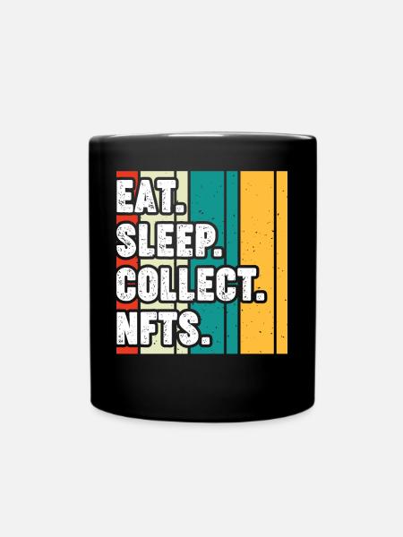 NFT - Tasse einfarbig - Schwarz