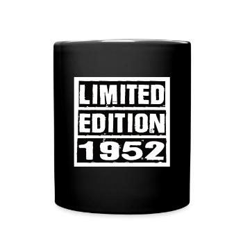 Limited Edition 1952 Birthday 1952 Vintage Retro - Full Colour Mug - black - Front