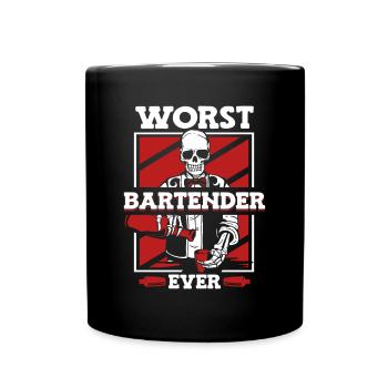 Le pire barman de tous les temps Mixologist Barman Barman Barman - Mug uni - noir - Devant
