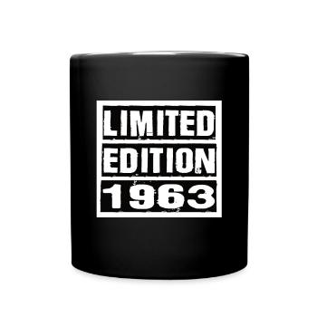 Edition Limitée 1963 Anniversaire 1963 Vintage Rétro - Mug uni - noir - Devant