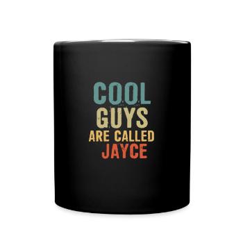 Les mecs cool s’appellent jayce - Mug uni - noir - Devant