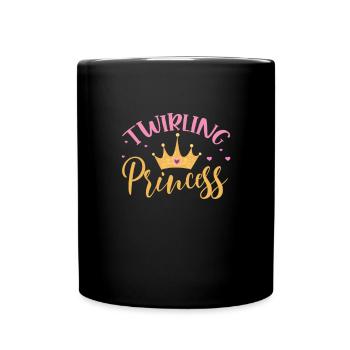 Baton Twirling Gymnastics Gymnastics Gift - Full Colour Mug - black - Front