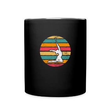 Baton Twirling - Full Colour Mug - black - Front