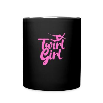 Baton Twirling Gymnastique Gymnastique Cadeau - Mug uni - noir - Devant
