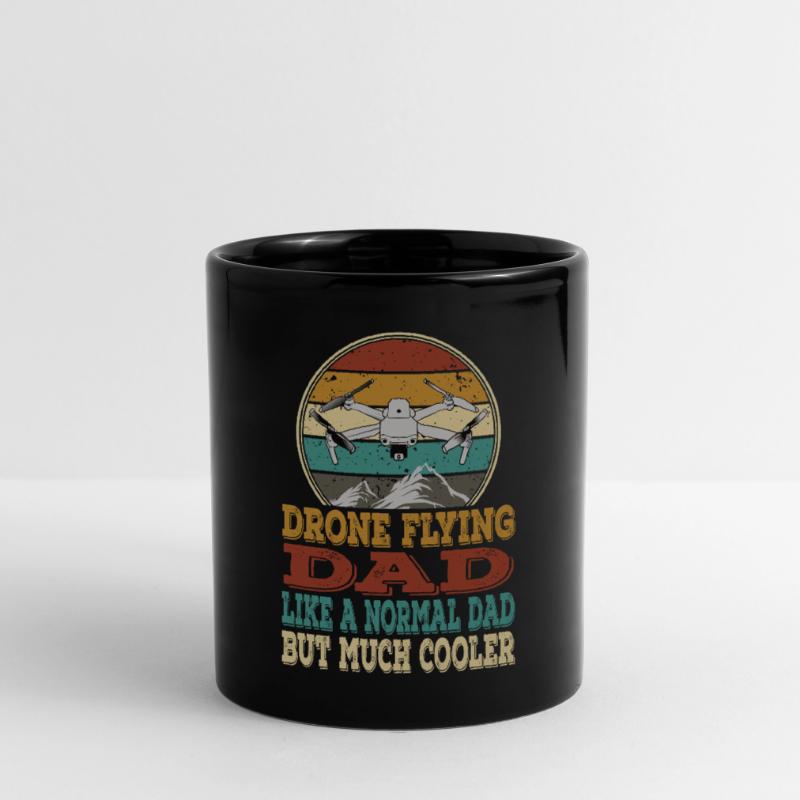Drones Daddy Dad Copter FPV UAS Pilot Drone Daddy Full Colour Mug