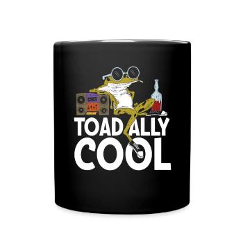 Toad ally cool - Tasse einfarbig - Schwarz - Vorne